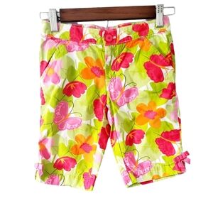 Crazy 8 Brightly Colored Floral Summer Pants Size 8